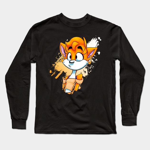 Phoebe Fox Long Sleeve T-Shirt by Zombieapple